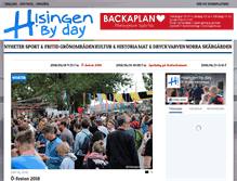 Tablet Screenshot of hisingenbyday.se
